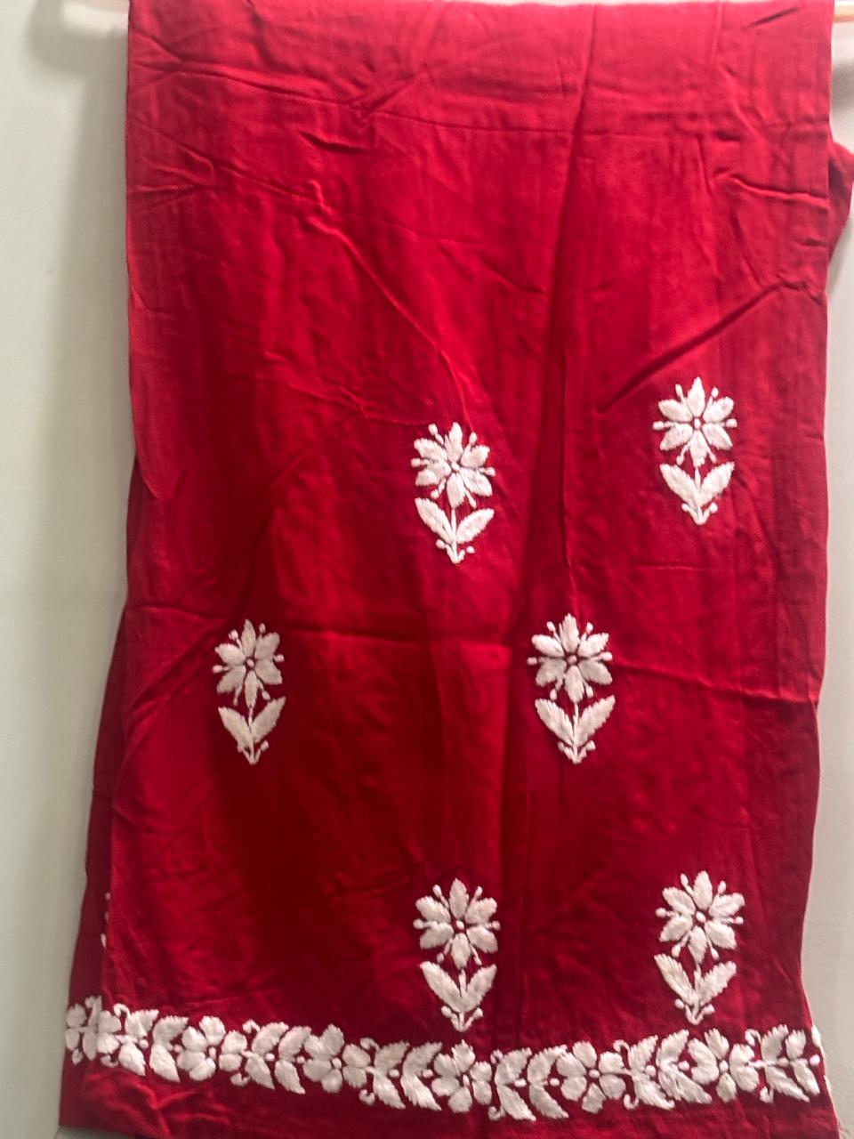 Red  Lakhnawi Modal Set