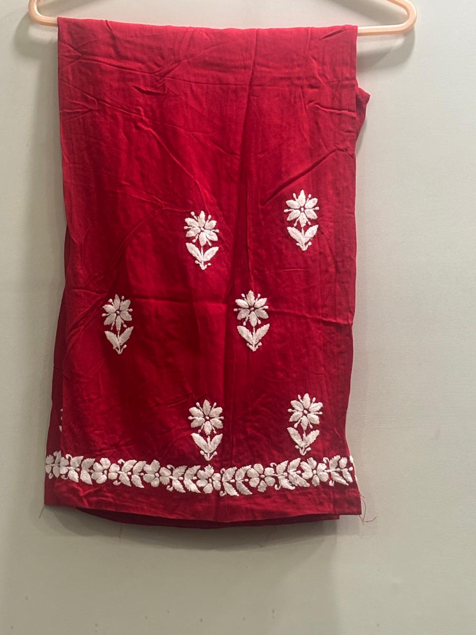 Red  Lakhnawi Modal Set