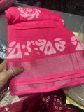 Pure Linen Silk Saree